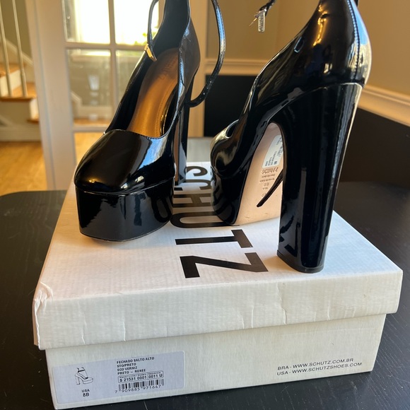 Schutz Renee Black Mary Jane Heel - Picture 8 of 8